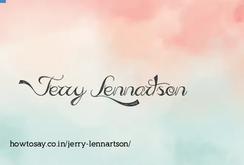 Jerry Lennartson