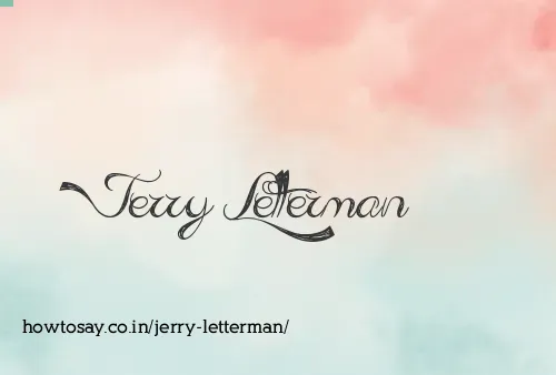 Jerry Letterman