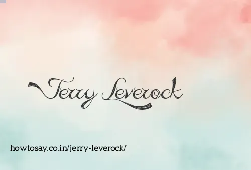 Jerry Leverock