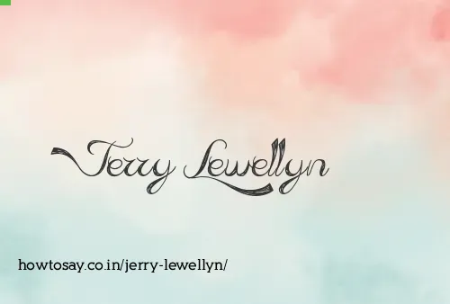 Jerry Lewellyn