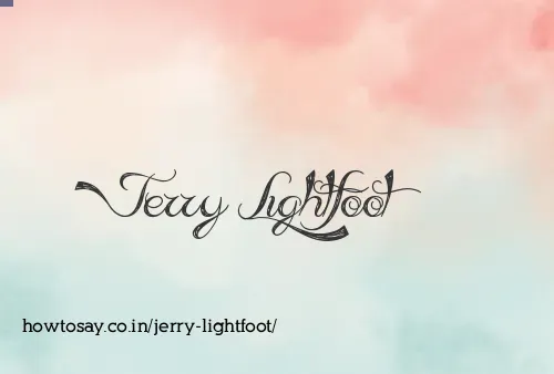 Jerry Lightfoot