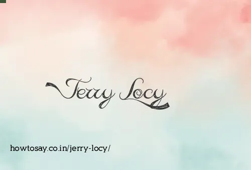 Jerry Locy