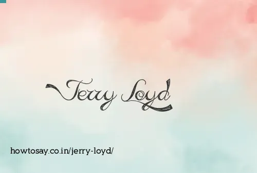Jerry Loyd