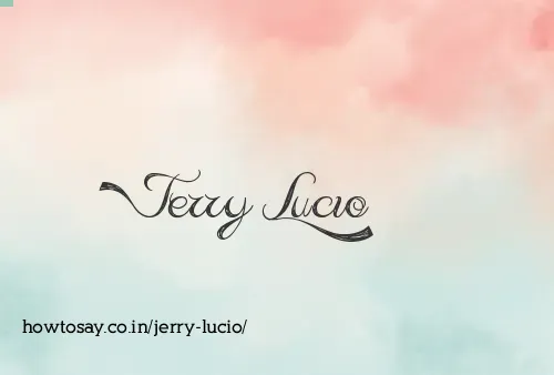 Jerry Lucio