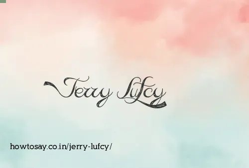 Jerry Lufcy