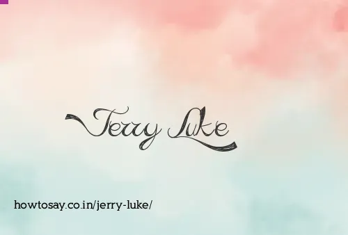 Jerry Luke