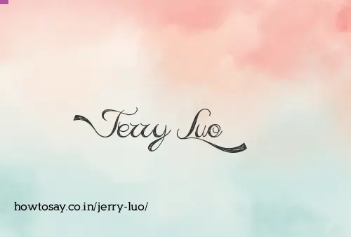 Jerry Luo