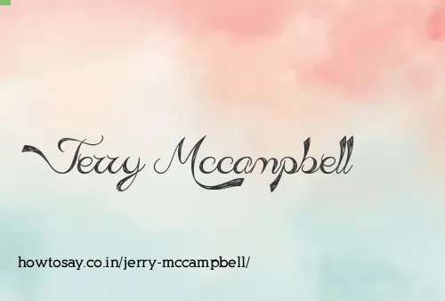Jerry Mccampbell