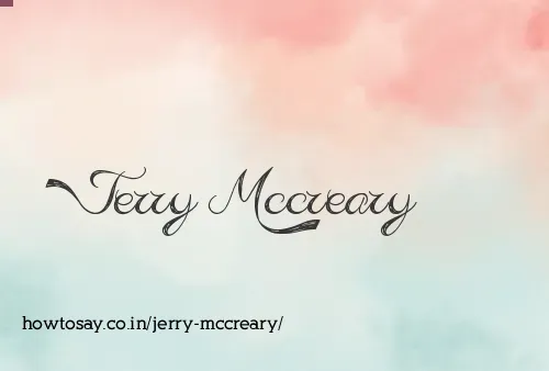 Jerry Mccreary