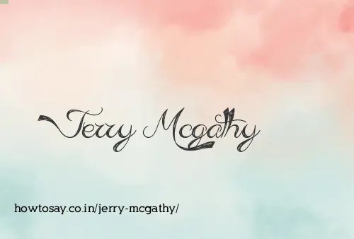 Jerry Mcgathy
