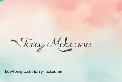Jerry Mckenna