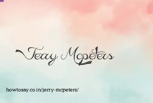 Jerry Mcpeters