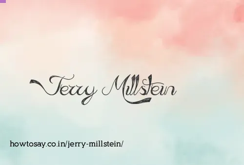 Jerry Millstein