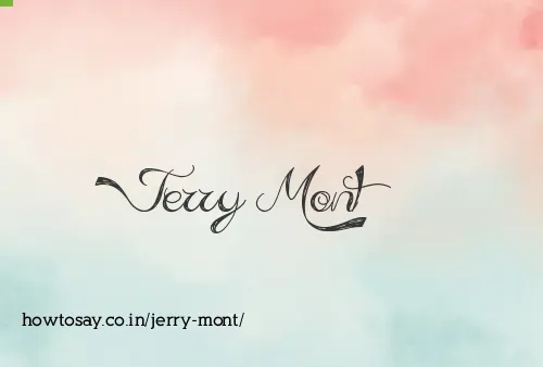 Jerry Mont