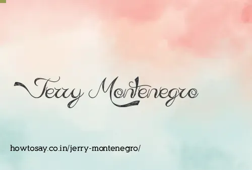 Jerry Montenegro