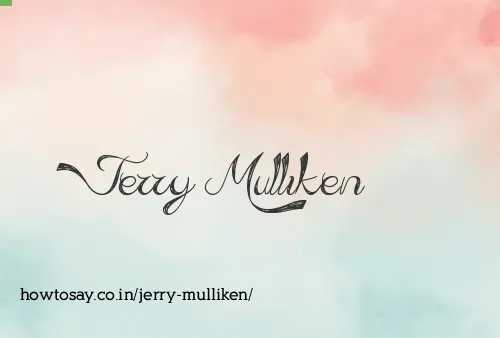 Jerry Mulliken