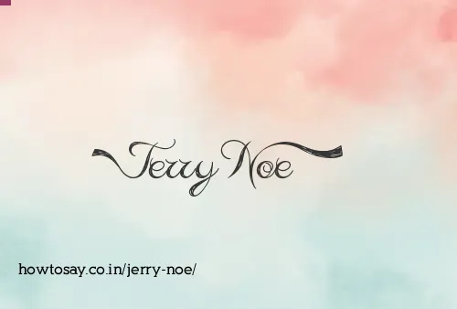 Jerry Noe