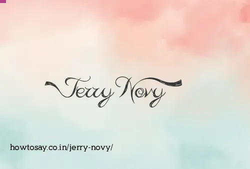 Jerry Novy