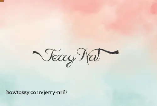 Jerry Nril