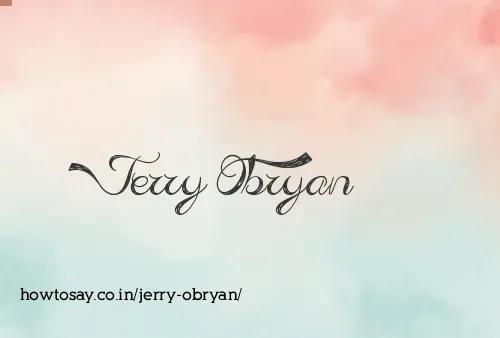 Jerry Obryan