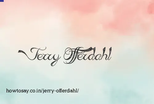 Jerry Offerdahl