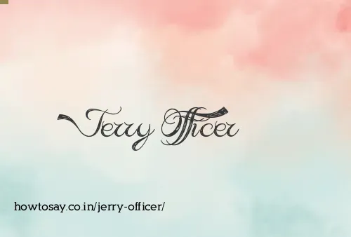 Jerry Officer