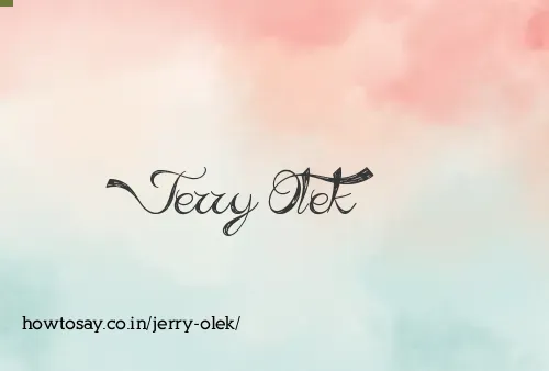 Jerry Olek