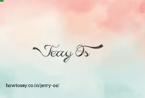 Jerry Os