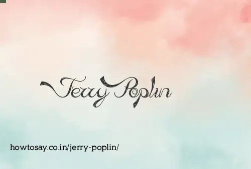 Jerry Poplin