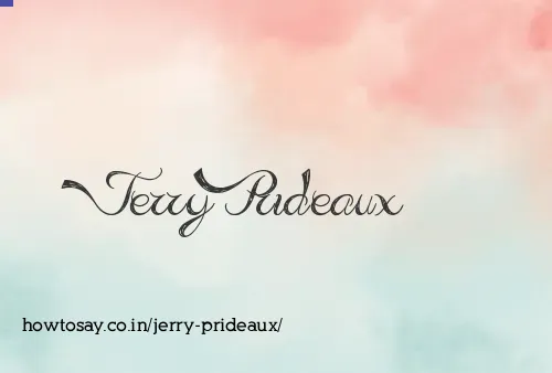 Jerry Prideaux