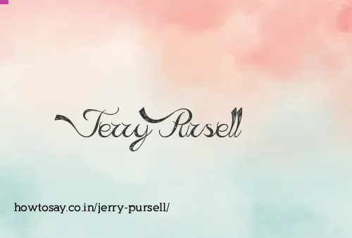 Jerry Pursell