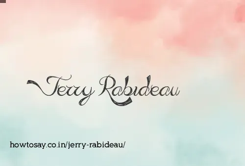 Jerry Rabideau