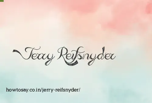 Jerry Reifsnyder