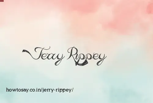 Jerry Rippey