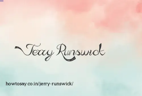 Jerry Runswick