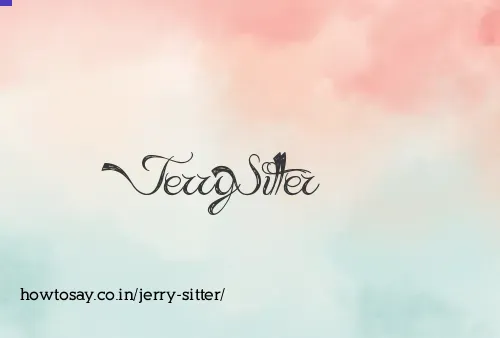 Jerry Sitter