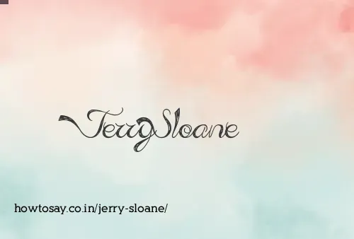 Jerry Sloane