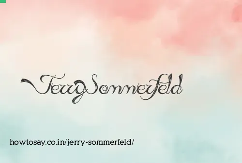 Jerry Sommerfeld