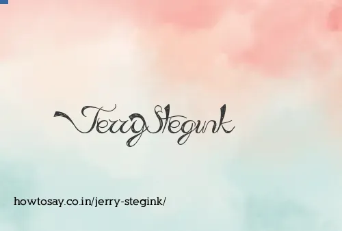 Jerry Stegink