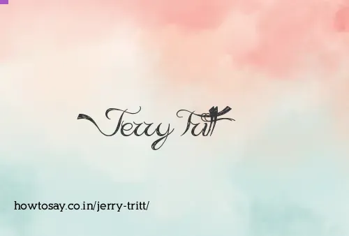 Jerry Tritt