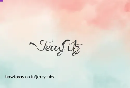 Jerry Utz