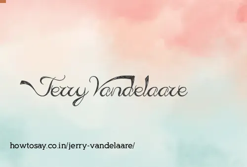 Jerry Vandelaare