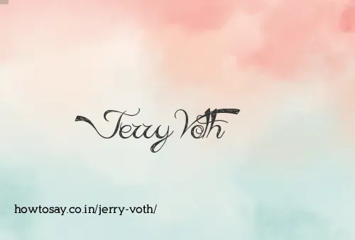 Jerry Voth