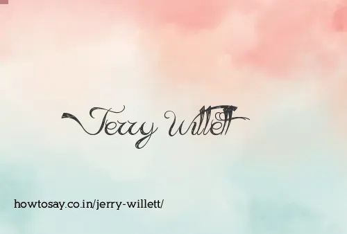 Jerry Willett