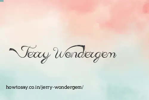 Jerry Wondergem