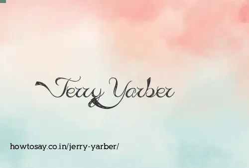Jerry Yarber