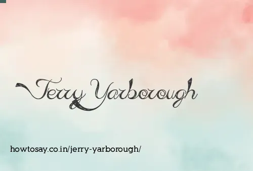 Jerry Yarborough
