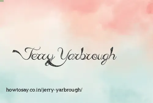 Jerry Yarbrough
