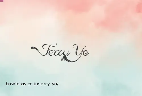 Jerry Yo