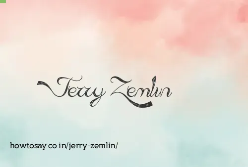 Jerry Zemlin